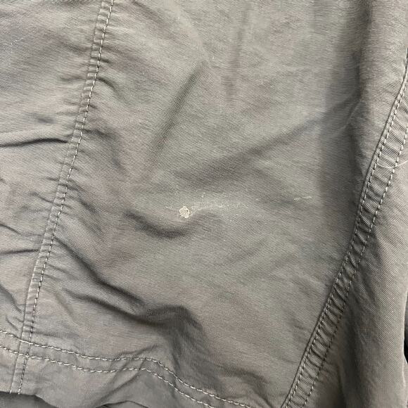 The North Face Hiking Shorts Men's XL Gray Pockets Belted Flat Front Zip Fly - Picture 3 of 13